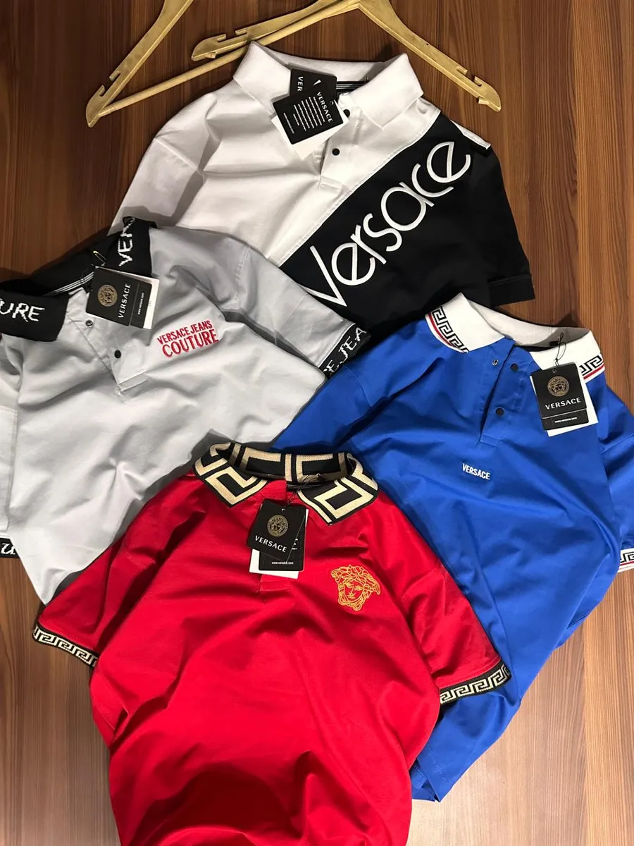 Greek Collar Polo T-Shirt view 2