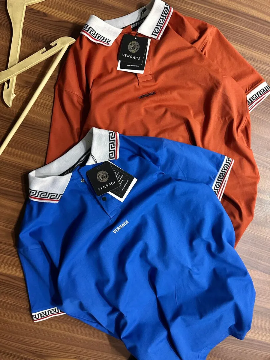 Contrast Collar Polo