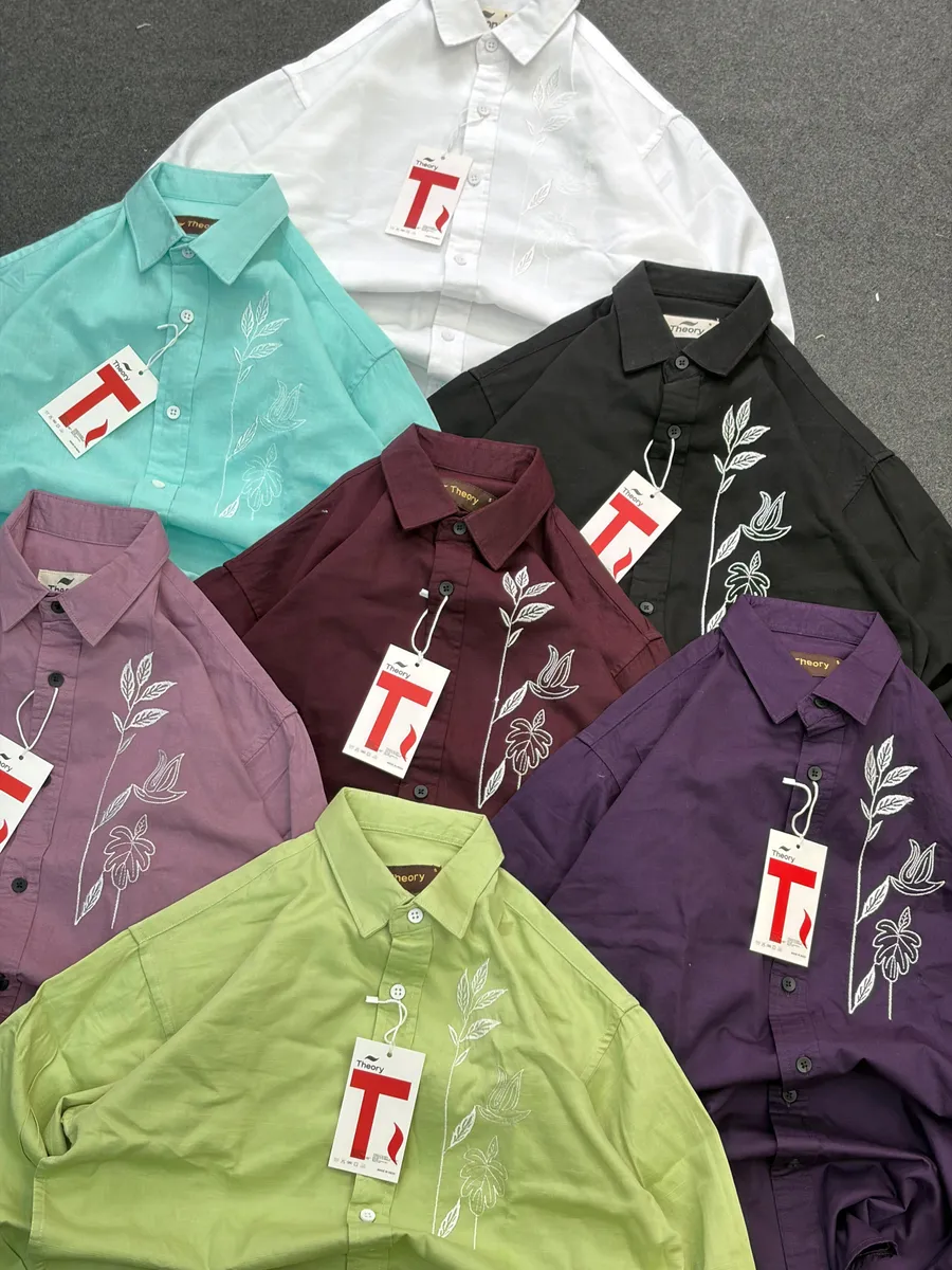 Floral Embroidered Shirt