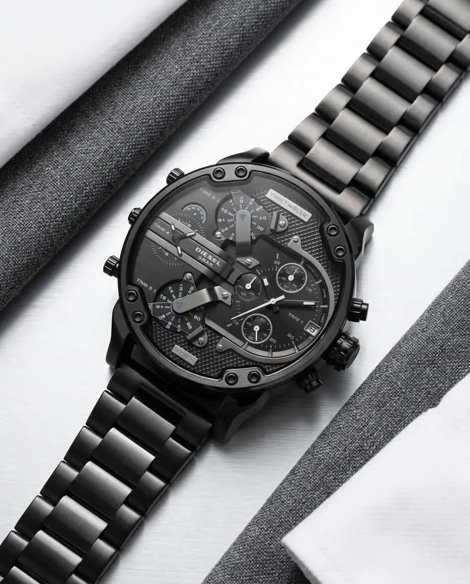 Oversized Multi-Dial Chronograph